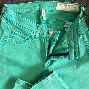 Rag and Bone Green Legging